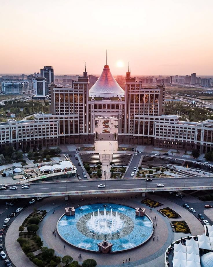 Astana City View - Modern architecture and skyline of Kazakhstan's capital